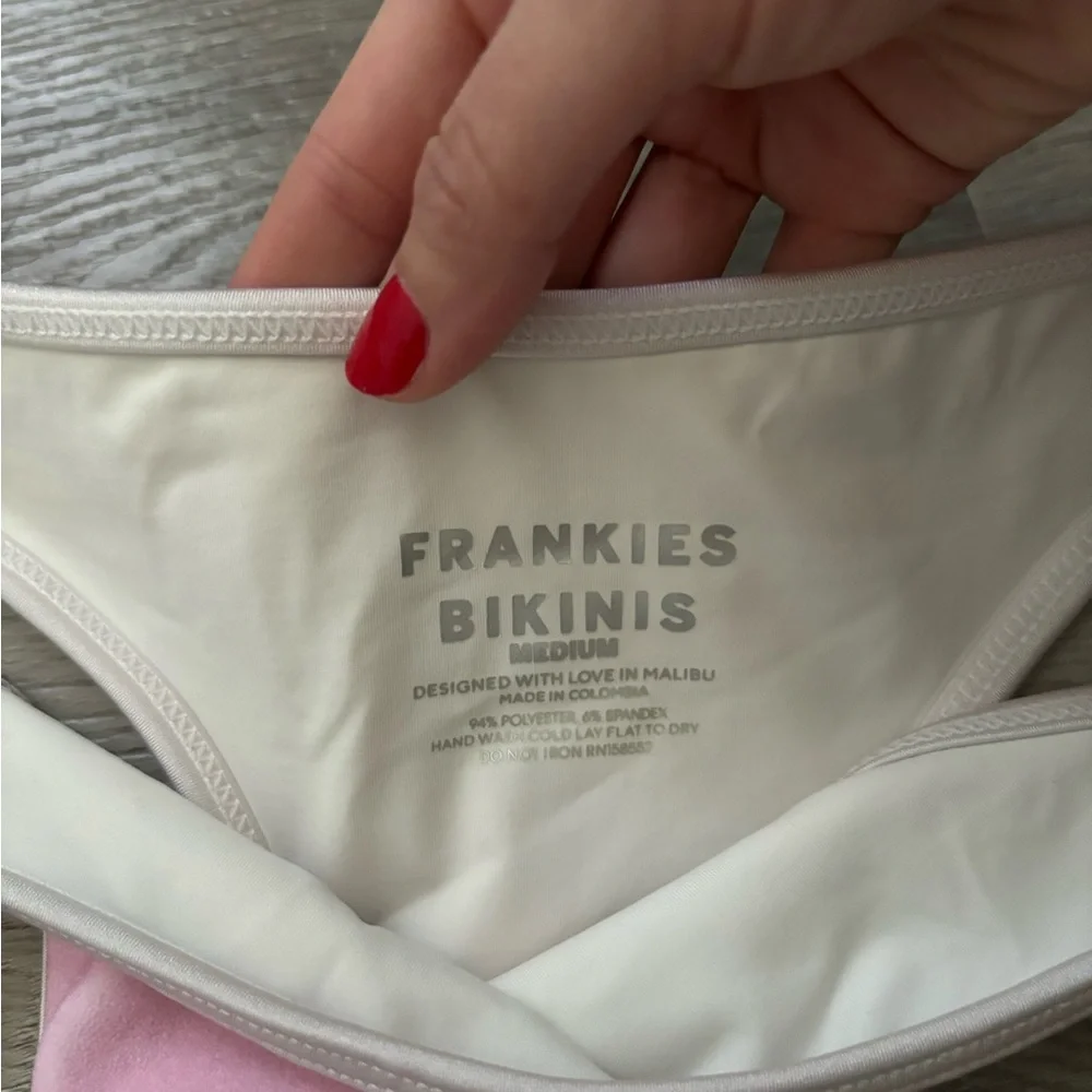 Pink Triangle Bikini Set - Picture 2 of 3